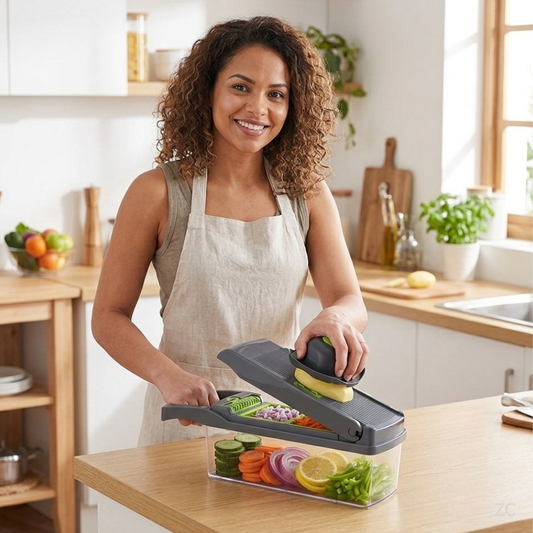 Cortador Multifuncional 16 Peças para Legumes