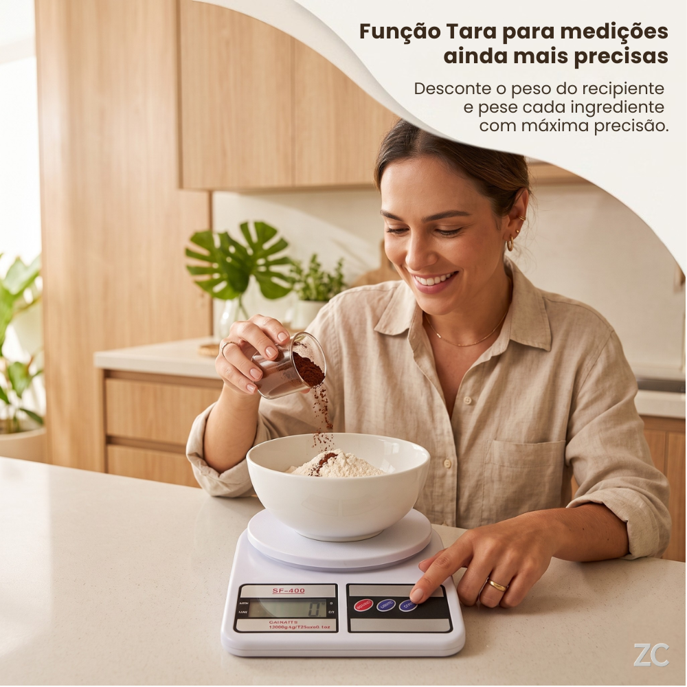 Balança Digital de Cozinha 10kg