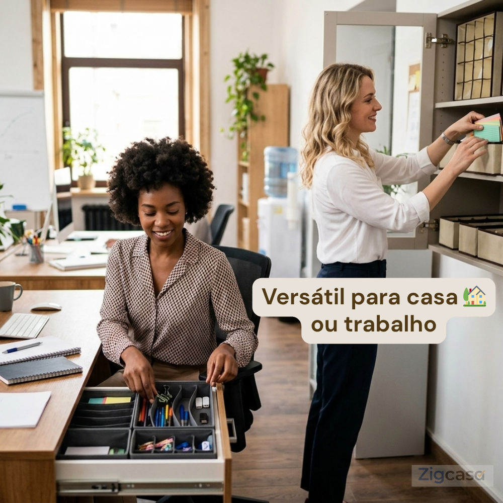 Kit 4 Organizador Para Gavetas - Sortido