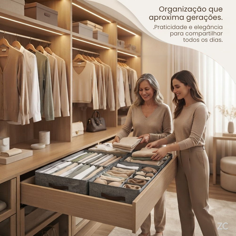 Organizador de Gavetas com 16 Divisórias — Mais Praticidade e Organização no Dia a Dia
