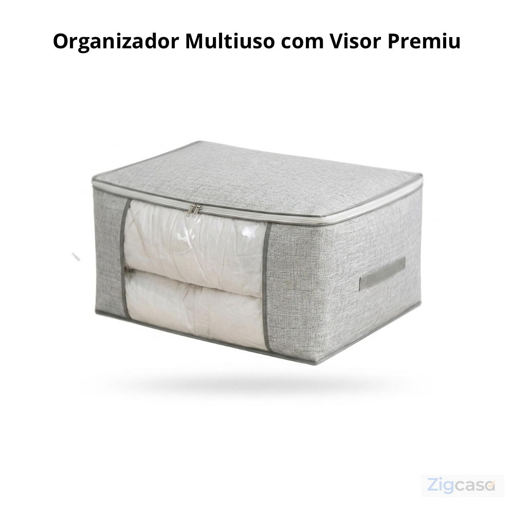 ORGANIZADOR MULTIUSO COM VISOR PREMIUM  45×45