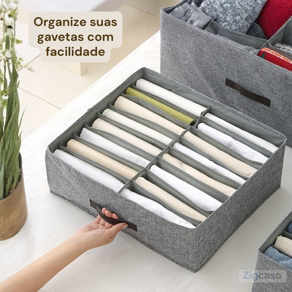 🏠 Organizador de Gavetas com 16 Divisórias — Mais Praticidade e Organização no Dia a Dia