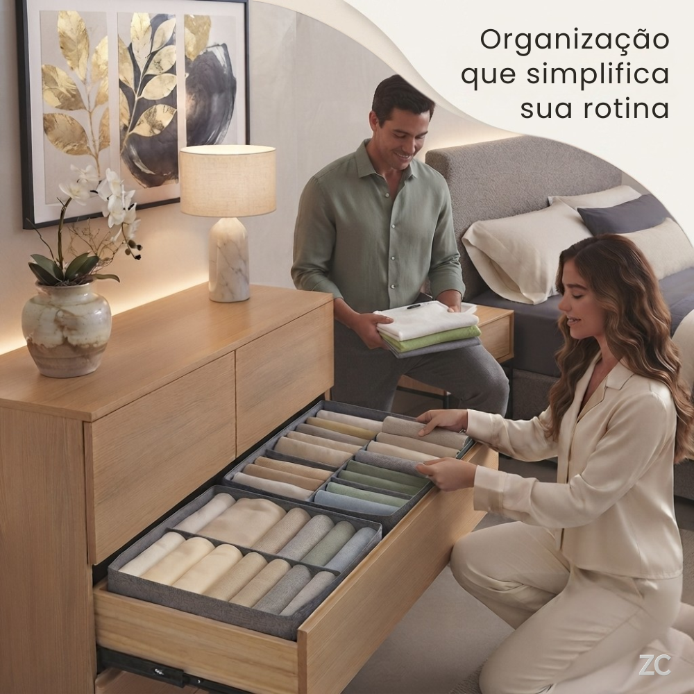 Organizador de Gavetas com 16 Divisórias — Mais Praticidade e Organização no Dia a Dia